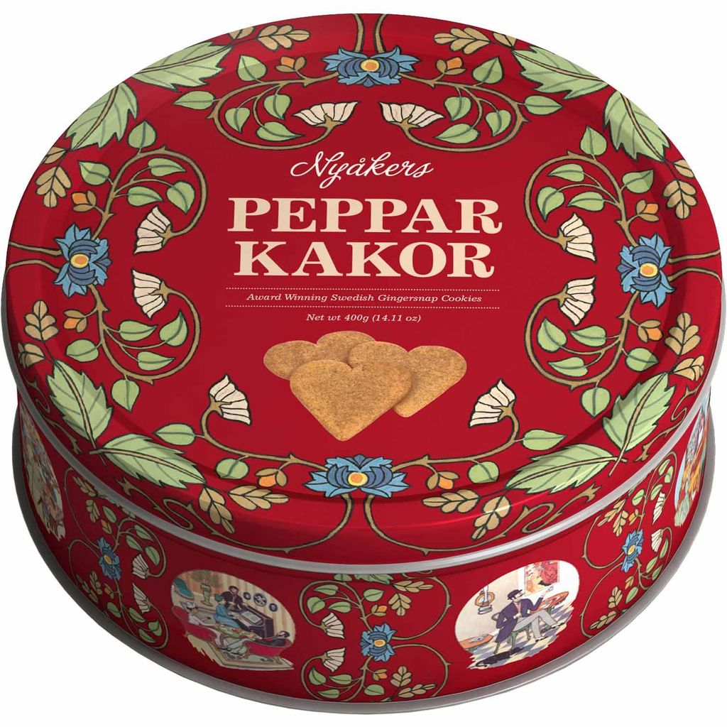 Nyåkers Pfefferkuchenherzen 400 g Dose ohne Palmöl Produktbild 