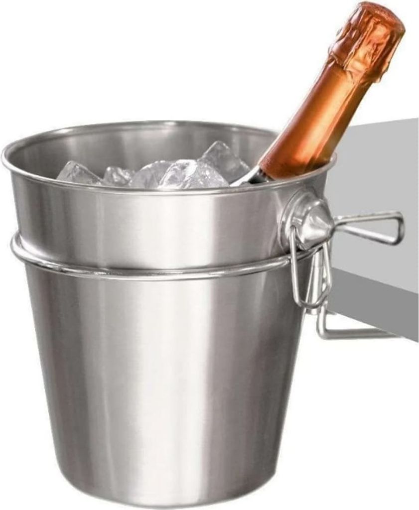 EXCELLENT HOUSEWARE Eiswürfeleimer Eiskübel mit Griff zum Produktbild 