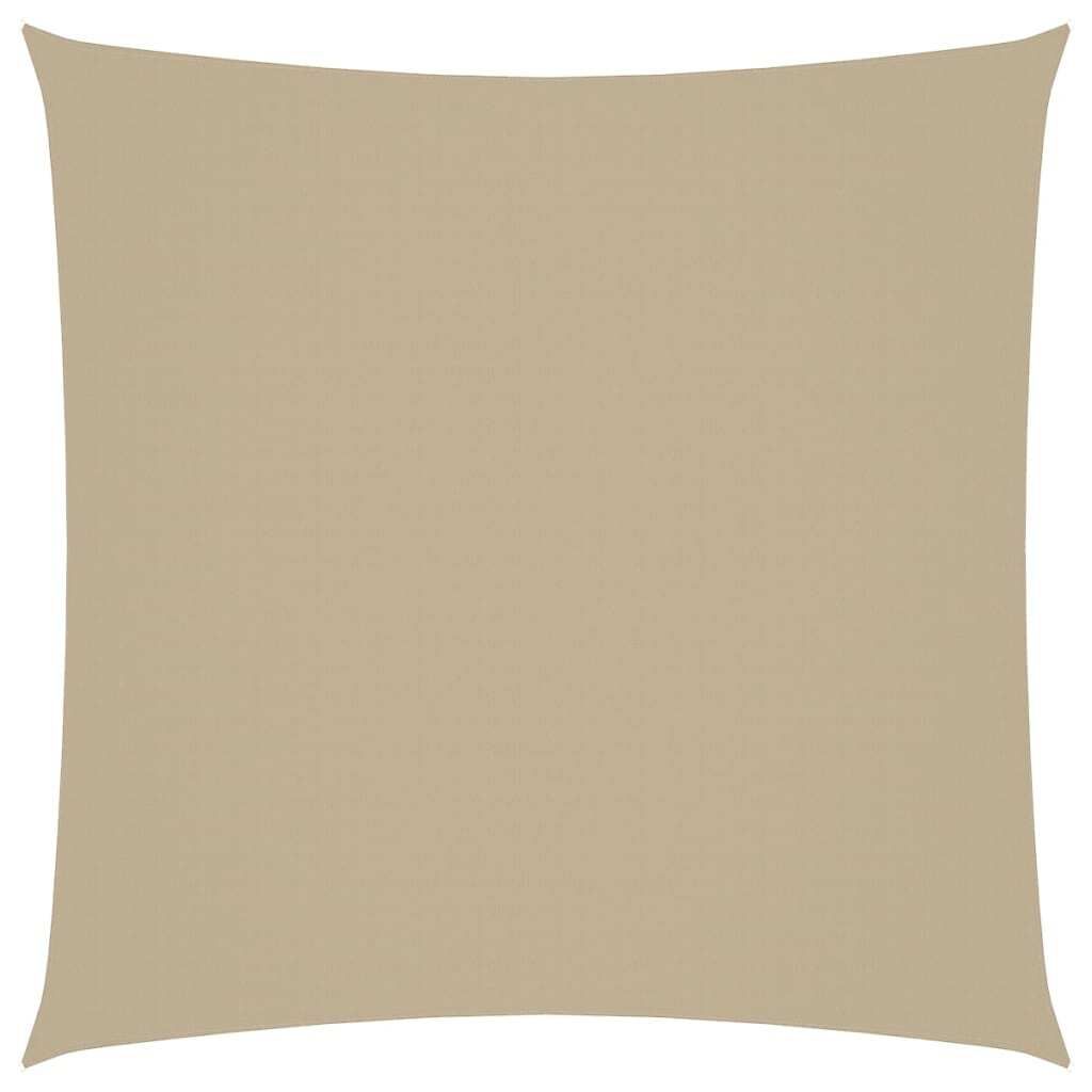 vidaXL Sonnensegel Oxford-Gewebe Quadratisch 5x5 m Beige Produktbild 