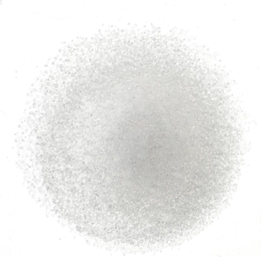 Glorex Kerzensand mit Docht 70 g weiß