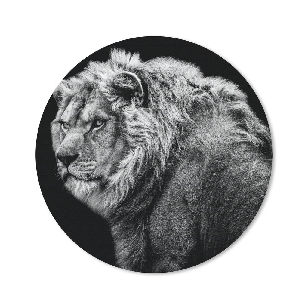 MuchoWow® Mauspad Mousepad Löwe - Porträt - Wildtiere - Produktbild 