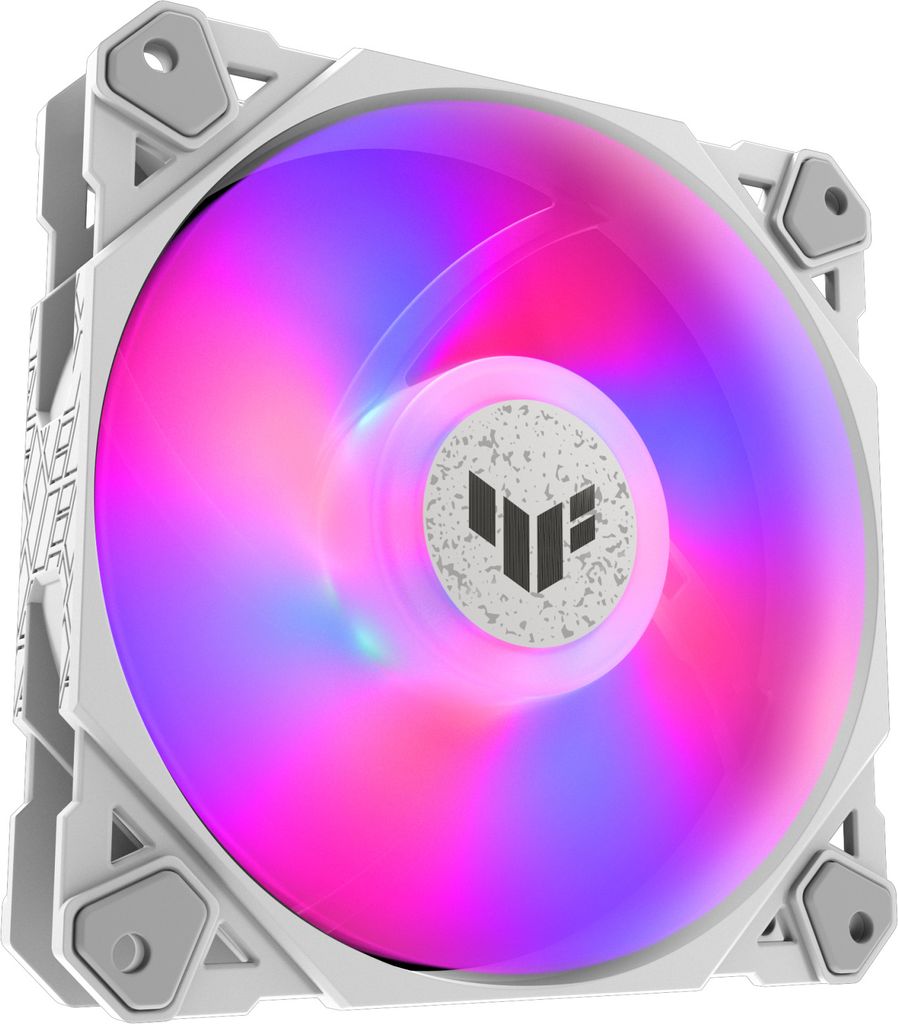 ASUS TUF GAMING TF120 ARGB White, Gehäuselüfter Produktbild 