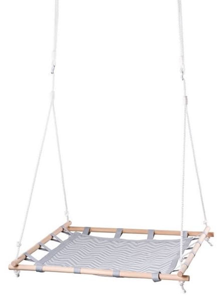 Schaukelquadrat mit Stoff, 100cm