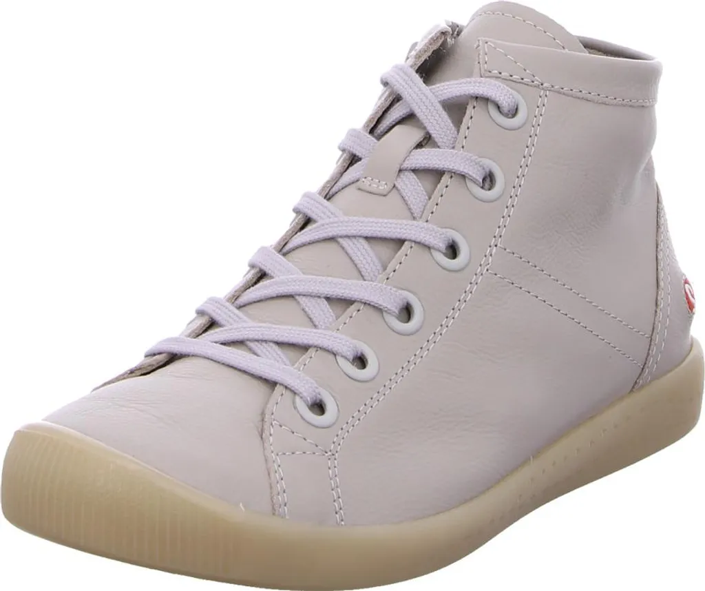 Softinos Isleen III Light Grey 39 - Baskets montantes en cuir souple