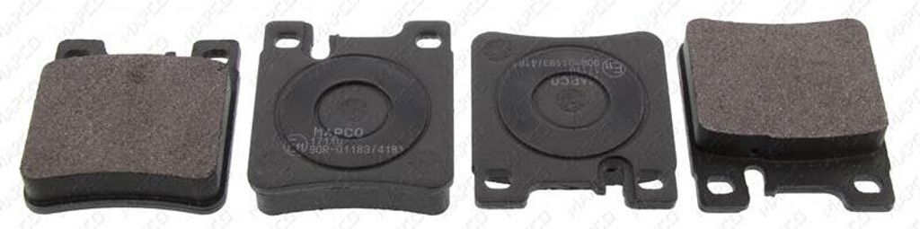 Scheibenbremsbelagsatz HA, MERCEDES-BENZ E-KLASSE (W210), S-KLASSE (W140), (W220