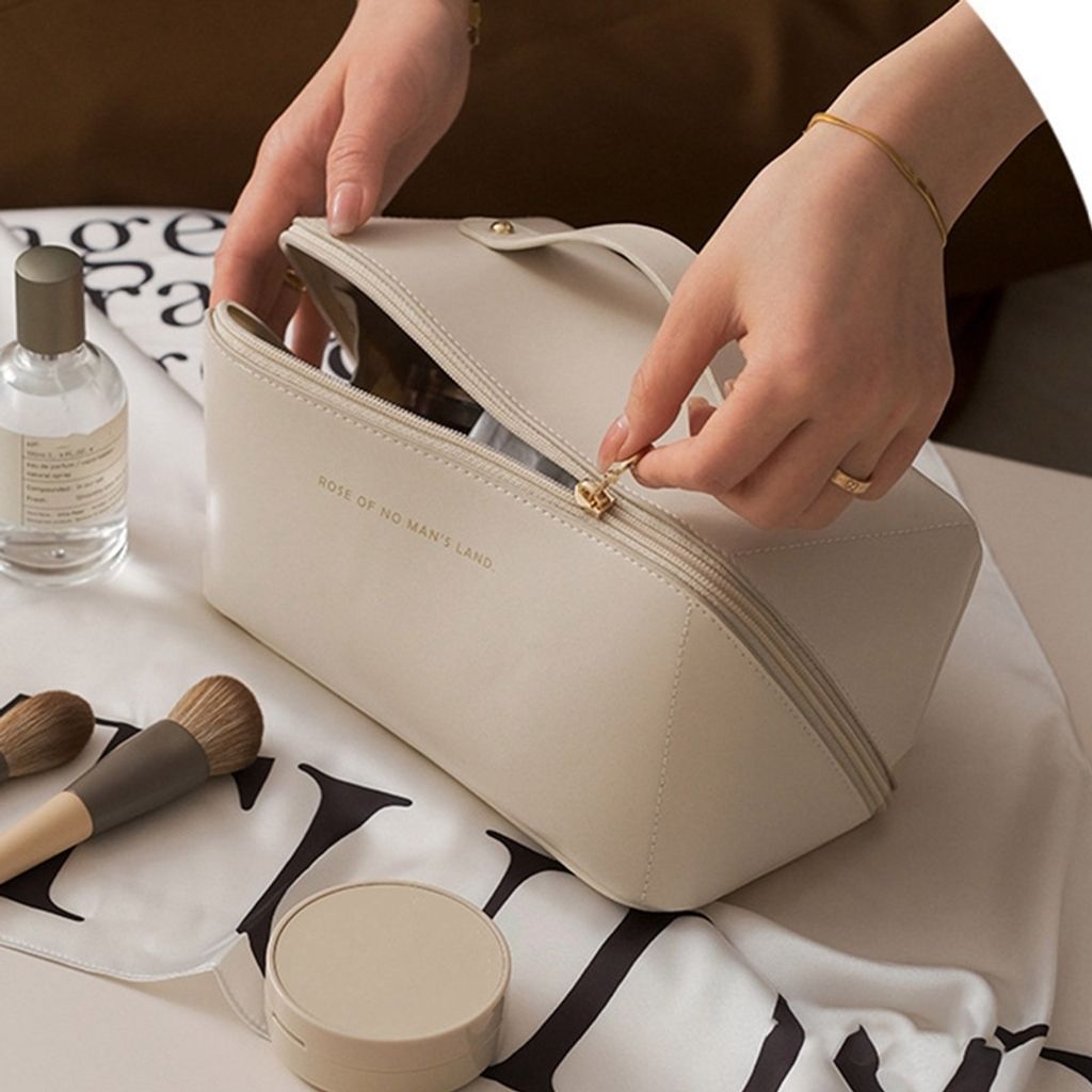 Hohe Kapazität Kosmetiktasche Tragbare Reisekosmetiktasche Produktbild 6