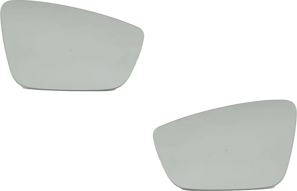 Jeu de Verres de Rétroviseur Gauche et Droit pour Skoda Fabia 2014