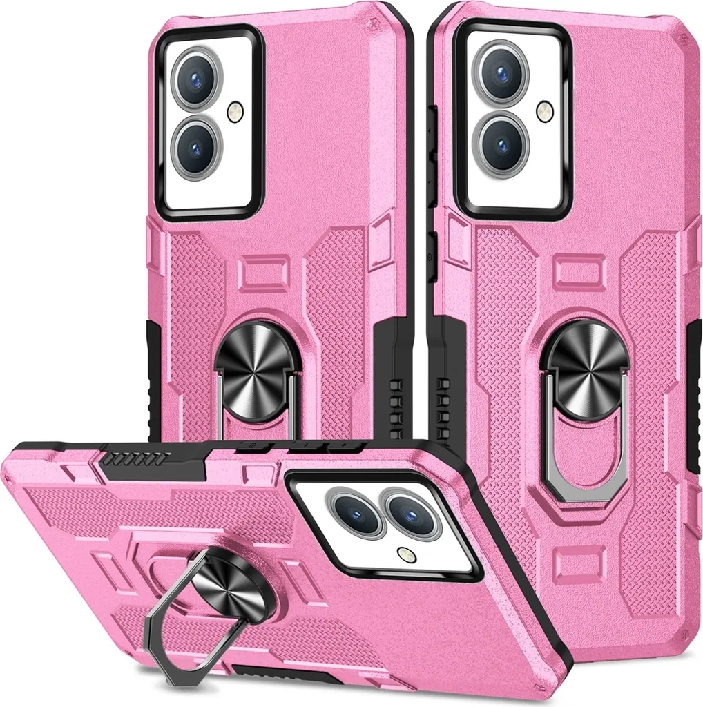 Custodia Rosa VIVO Y33S & Y21 Series: Chic, Sicura e Magnetica
