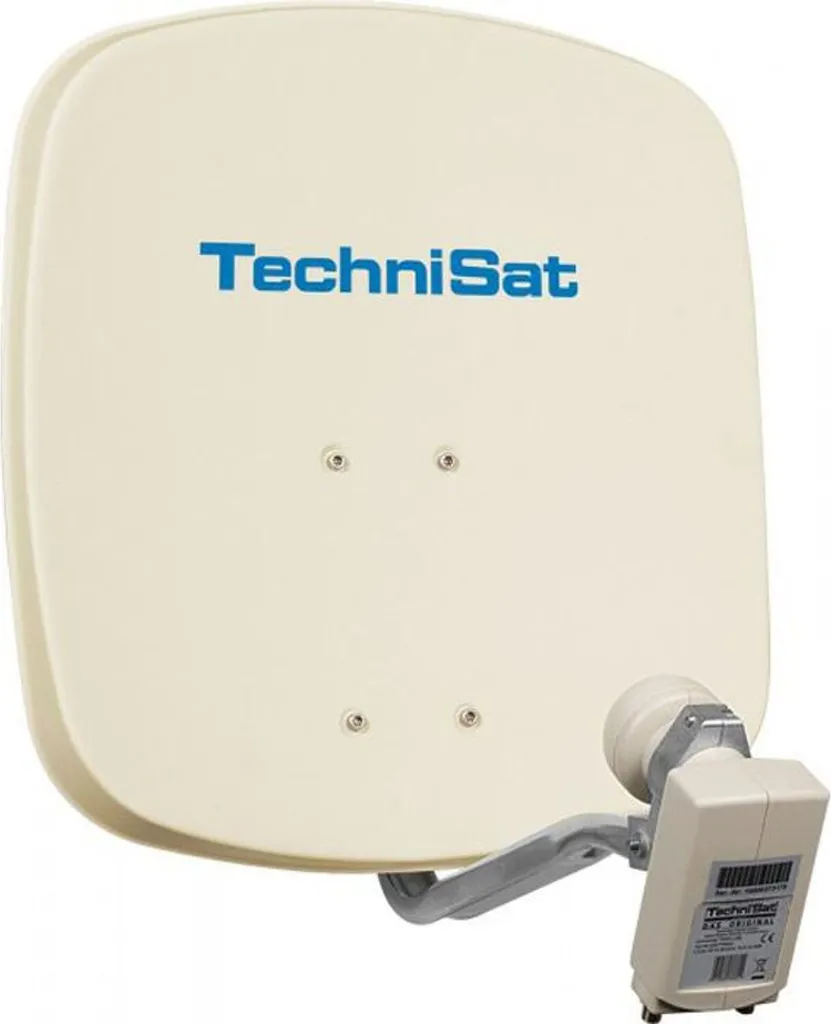 Antenne parabole TechniSat DigiDish 45 Twin avec LNB pour deux récepteurs