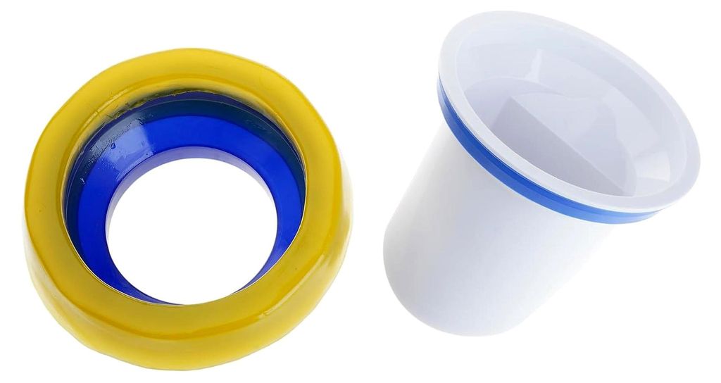 Automatisch schließende WC-Flanschdichtungsringe, Haushalt, Badezimmer, einfache Installation