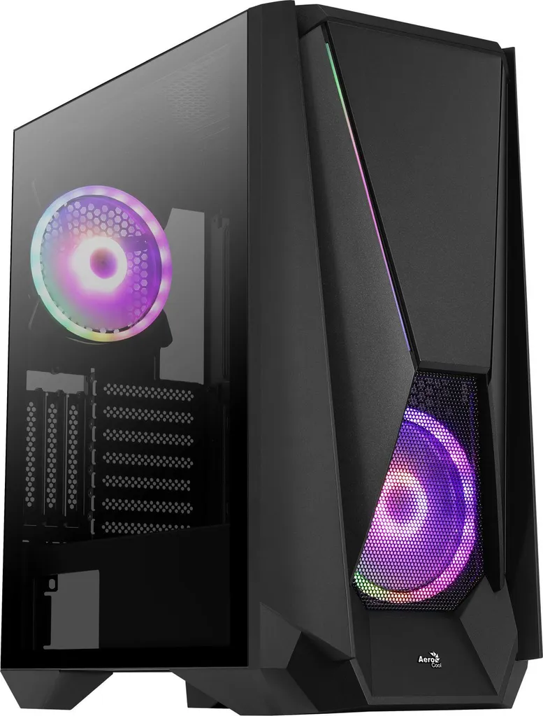 AeroCool Big Visor Case PC ATX ARGB - Flusso d'Aria Ottimizzato