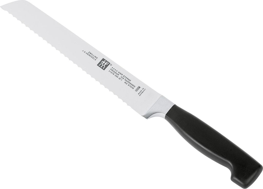 ZWILLING VIER STERNE Brotmesser 20 cm, Wellenschliff 180483 Zdjęcie produktu 