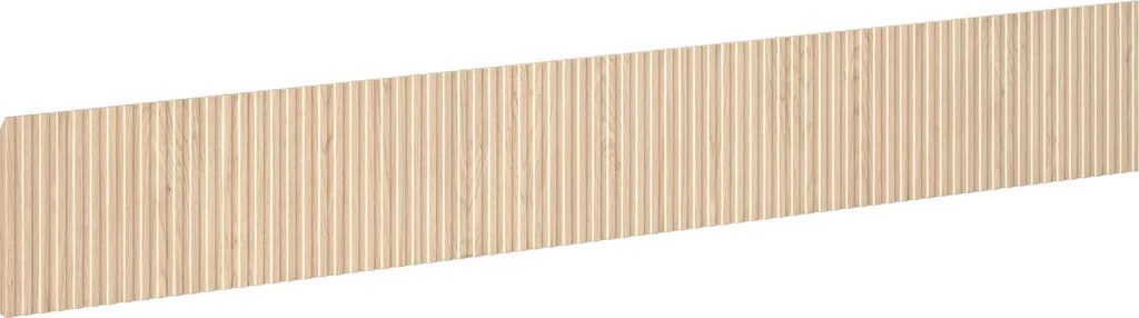 Frontale Scanalato Mexen Rivel 160 cm Rovere per Arredo Bagno Luxury