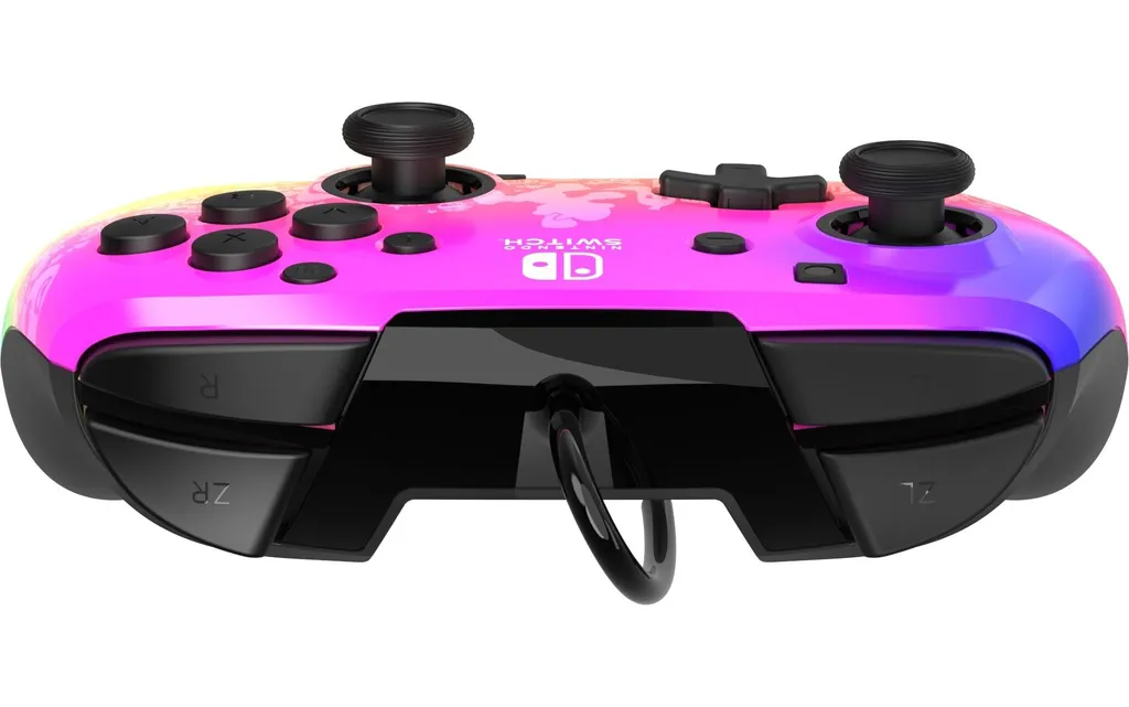 Manette Switch sans Latence PDP REMATCH Star Spectrum pour Modèle OLED
