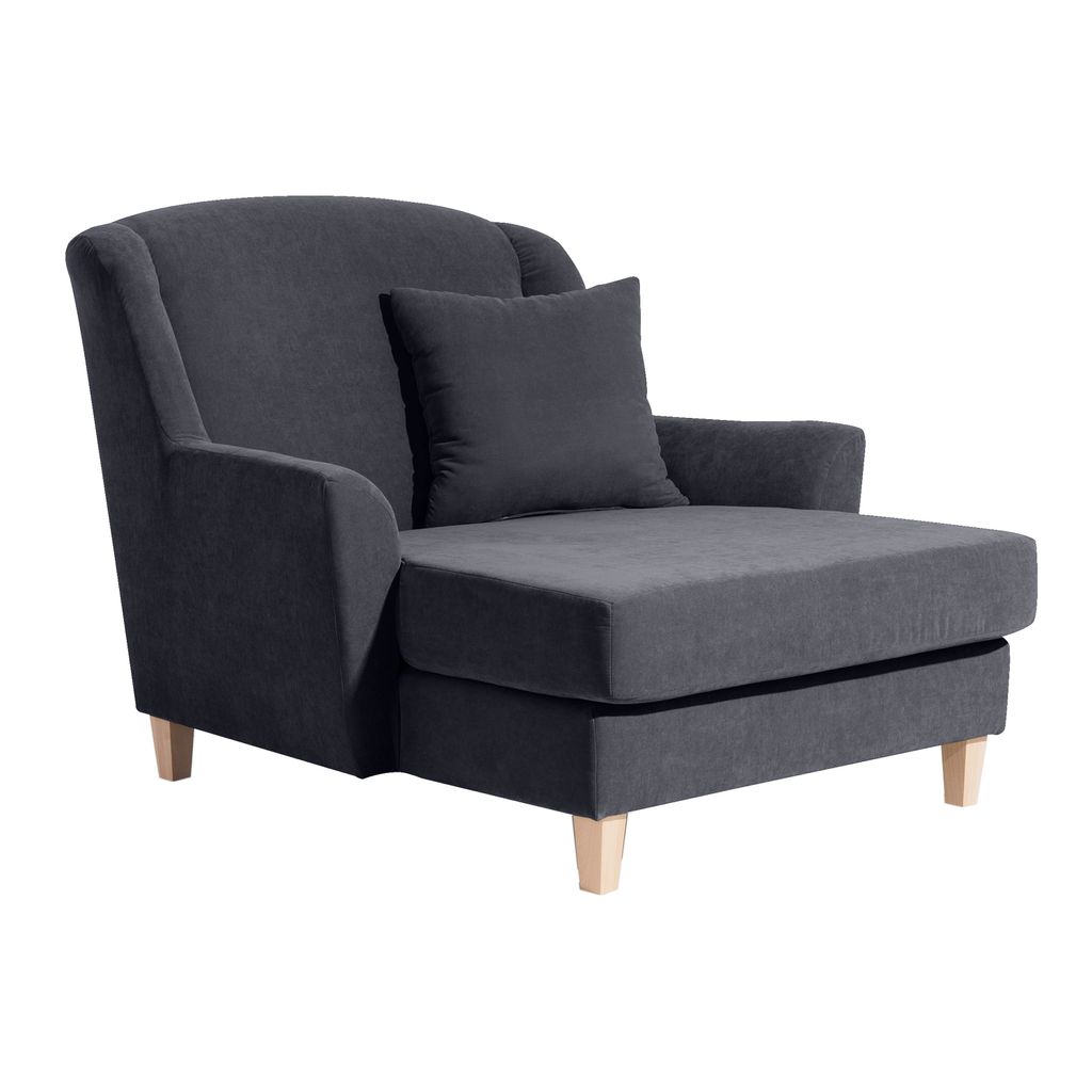 Max Winzer Big-Sessel inkl. 1x Zierkissen 55x55cm Judith - Produktbild 