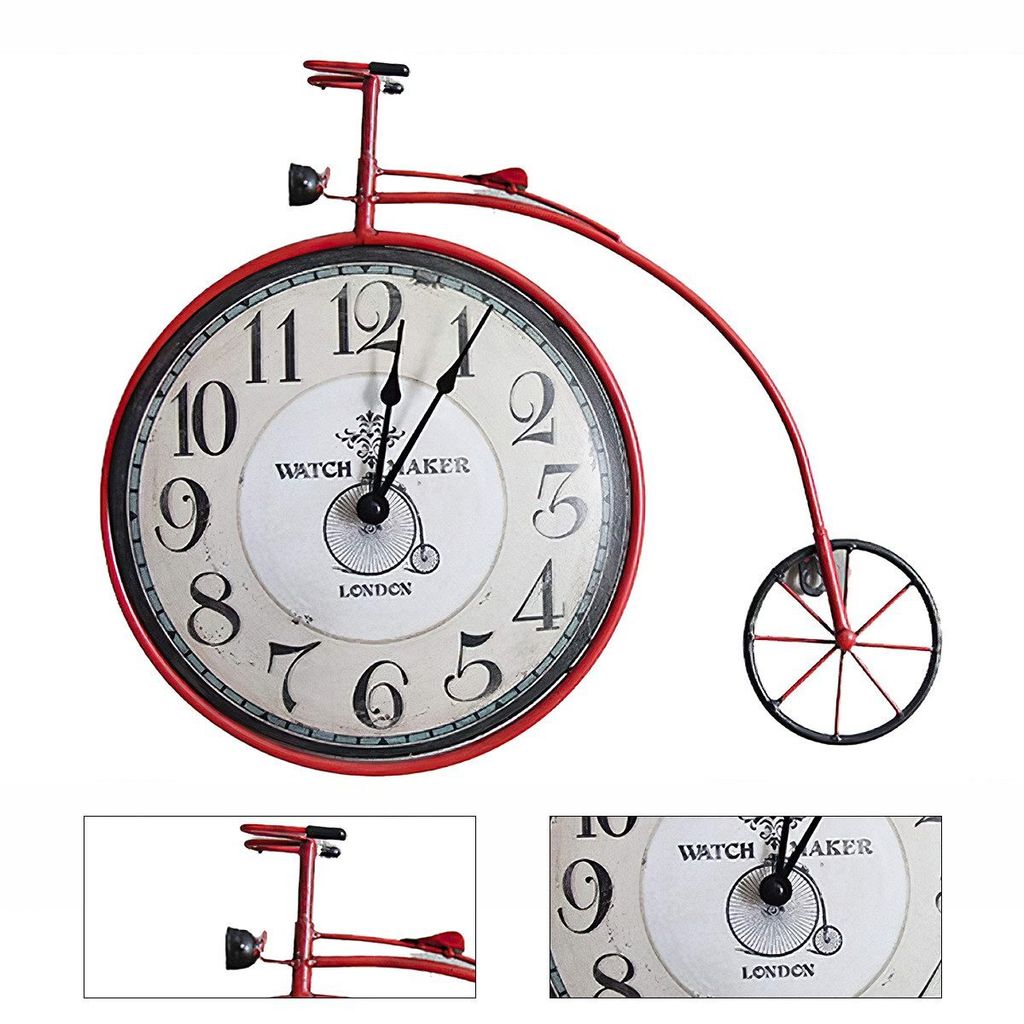 Wanduhr Retro-Wanduhr, nostalgische Wanduhr, kreative Dekoration für Café