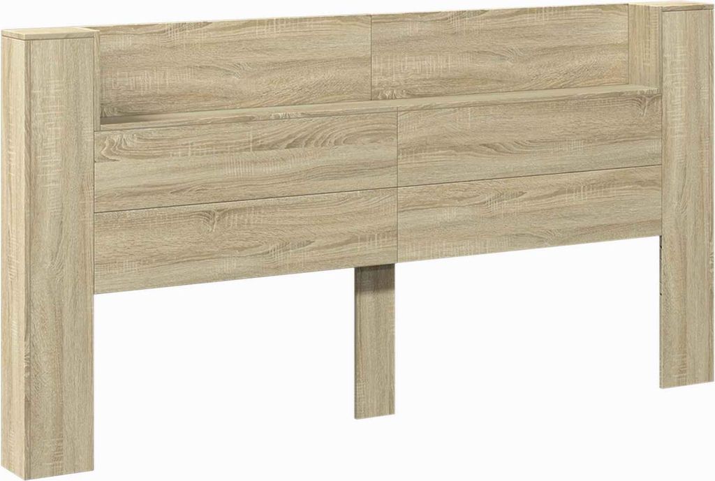 Kopfteil Sonoma-Eiche 200 x 16,5 x 103,5 cm Holzwerkstoff