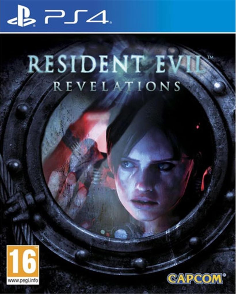The cover art for the video game Resident Evil Revelations for PS4.