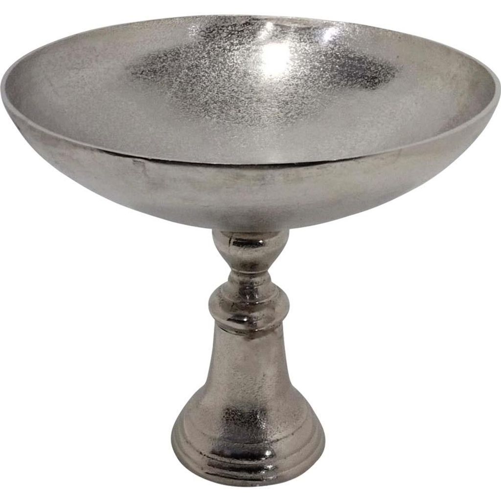 Lesli Living - Schale Brush - Silber - Ø41x30cm