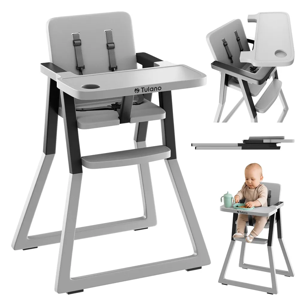 Chaise haute Tulano Morsel 25 pliable : fini l'encombrement dans la cuisine
