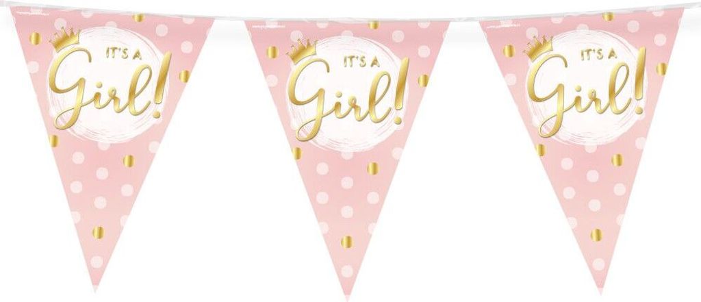 Paperdreams Partyfahnenfolie – It's a Girl!