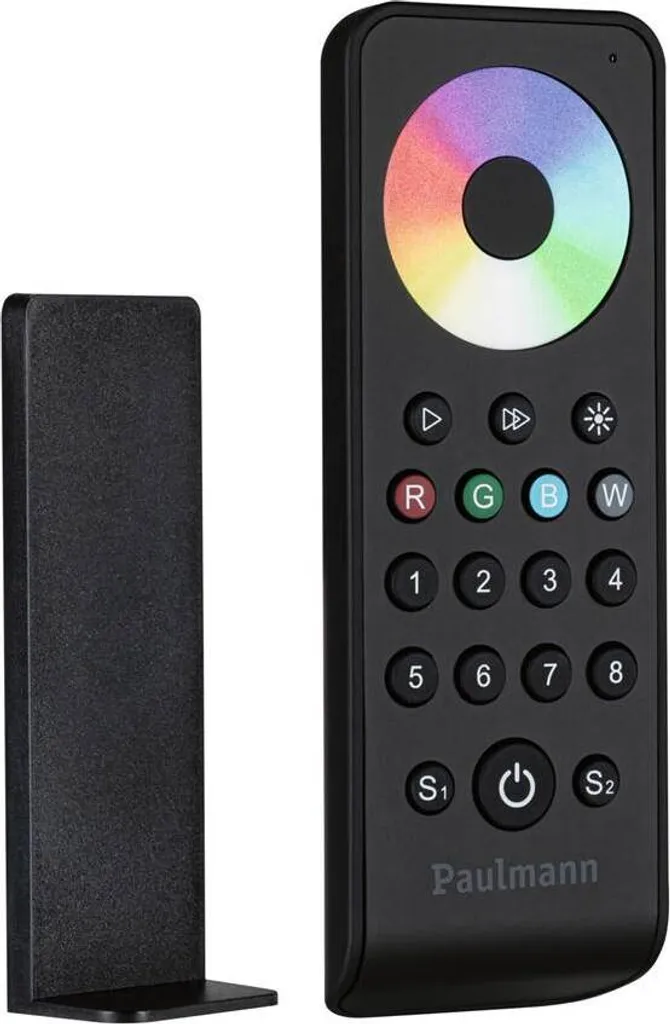 Télécommande Paulmann IP20 Noir Grand Format 535mm en Plastique Robuste - 4