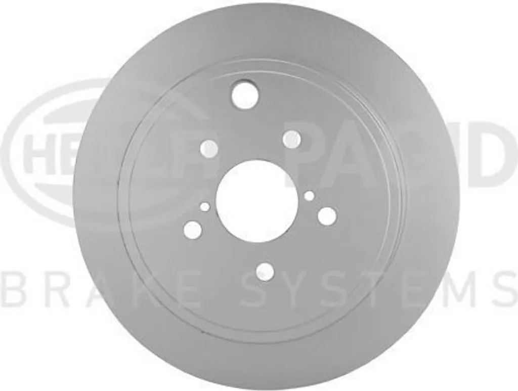 Disque de frein avant ventilé HELLA compatible avec Subaru et GT 86