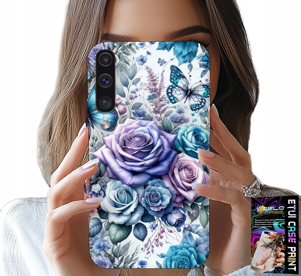 Custodia Samsung A70 Rose per Ragazze e Donne + Protezione Vetro