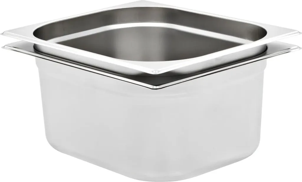Set 2 Contenitori Gastronorm 1/2 150mm Inox | Standard Ho.Re.Ca.