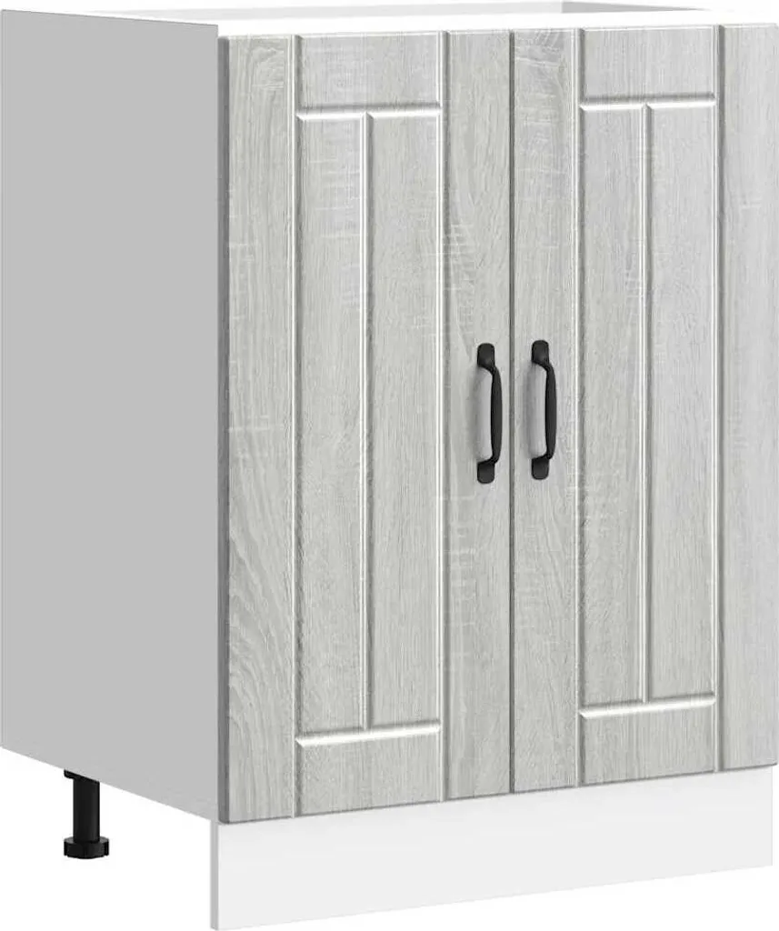 Mobile Cucina Lucca Grey Sonoma 80cm - Il Miglior Rapporto Qualità-Prezzo