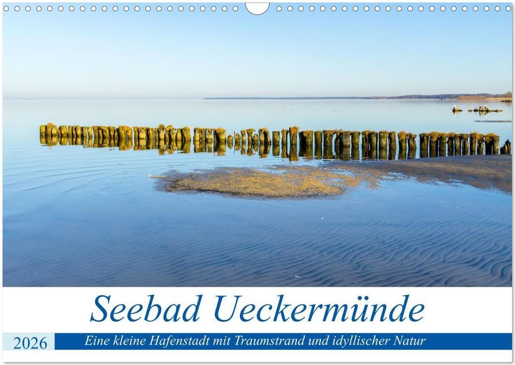 Seebad Ueckermünde (Wandkalender 2026 DIN A3 quer), CALVENDO Monatskalender