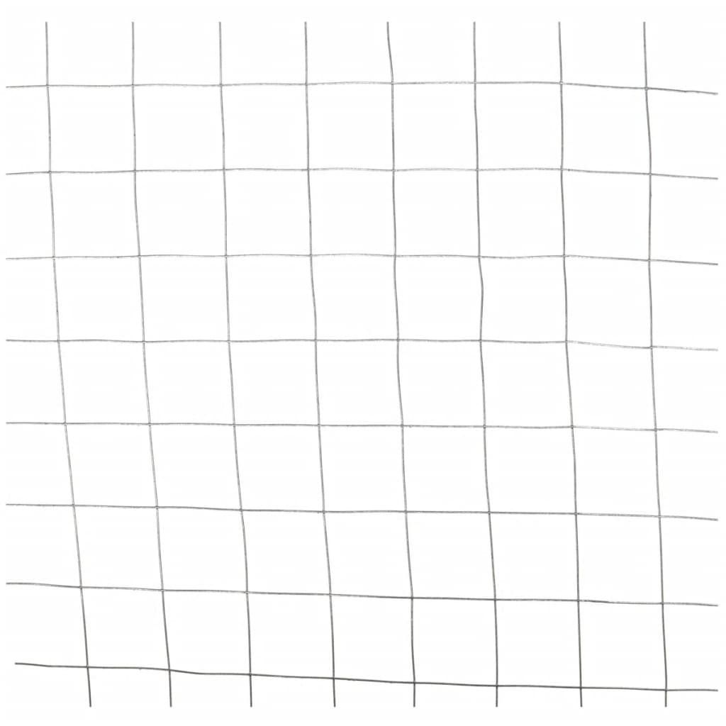 Nature Maschendraht Viereckgeflecht 0,5x2,5 m 13 mm verzinkter Stahl