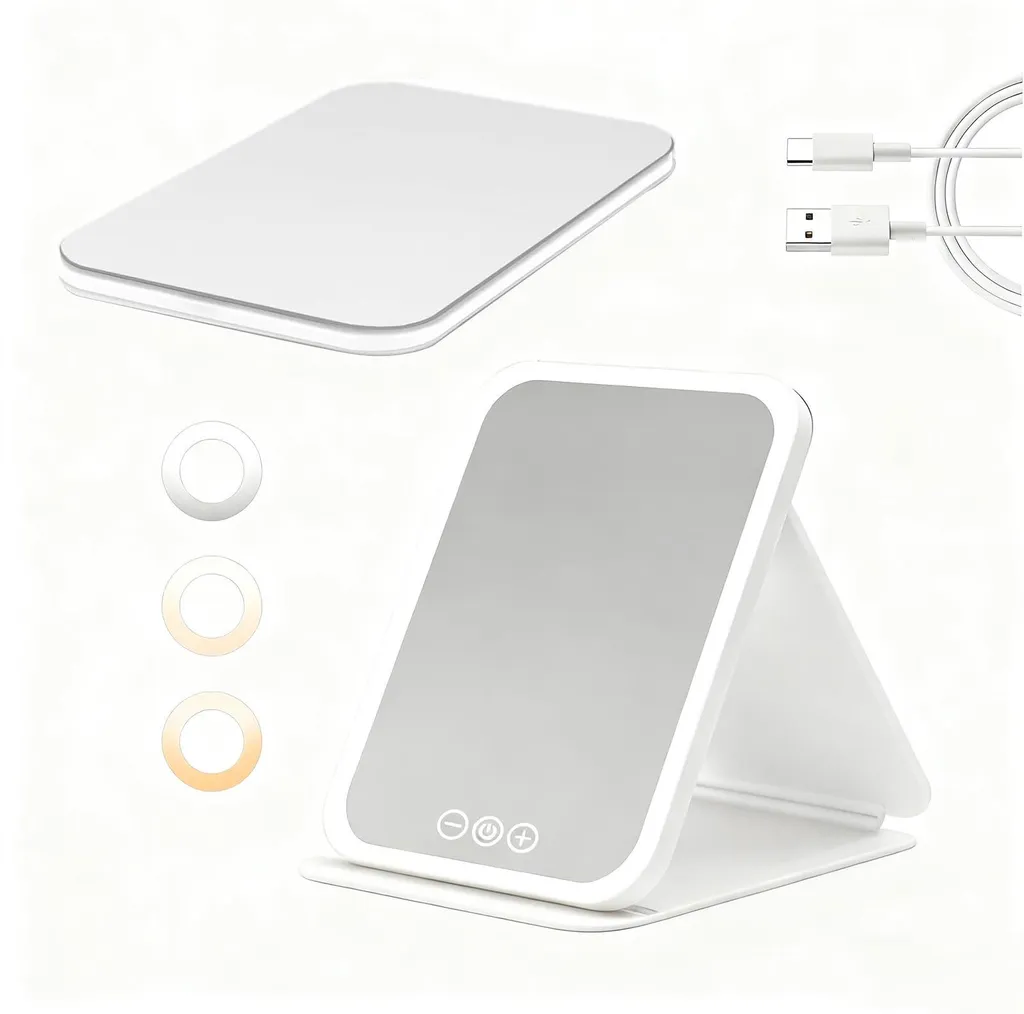 Miroir de maquillage tactile : la solution pour un éclairage ajustable