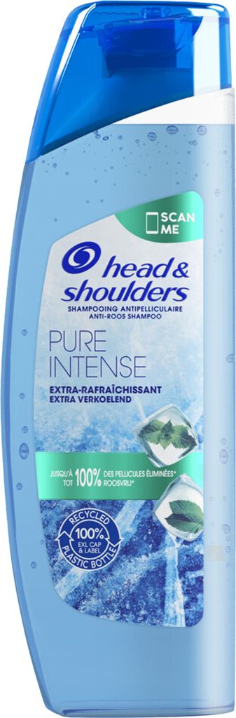 Head & Shoulders Pure Intense Anti Schuppen Shampoo 250ml mit Menthol Erfrischendes Gefühl