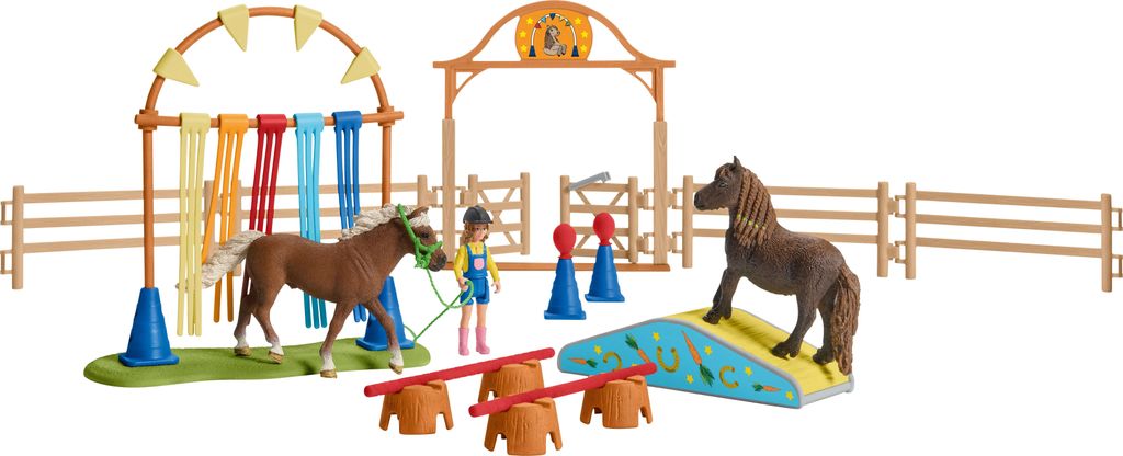 Schleich schleich Farm World 42481 Pony Agility Training