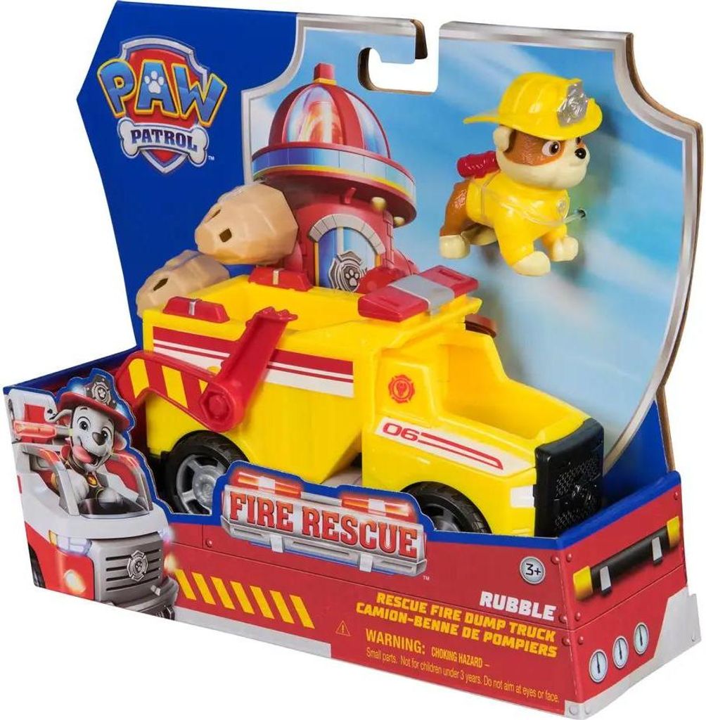 Paw Patrol Fire Rescue - Rubbles Rettungs-Truck (mit Produktbild 