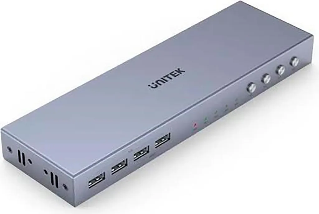 Commutateur KVM Unitek V306A Haute Résolution avec Commutation Rapide - 2