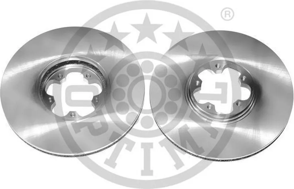 Disques de frein ventilés avant FORD TRANSIT Kasten hauteur 43mm x2