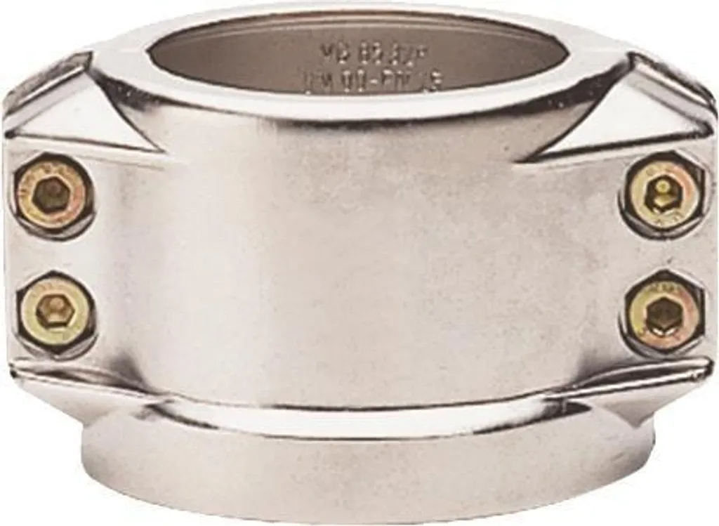 Coupelle de serrage alu 63mm : stoppez le jeu mécanique 84-87mm
