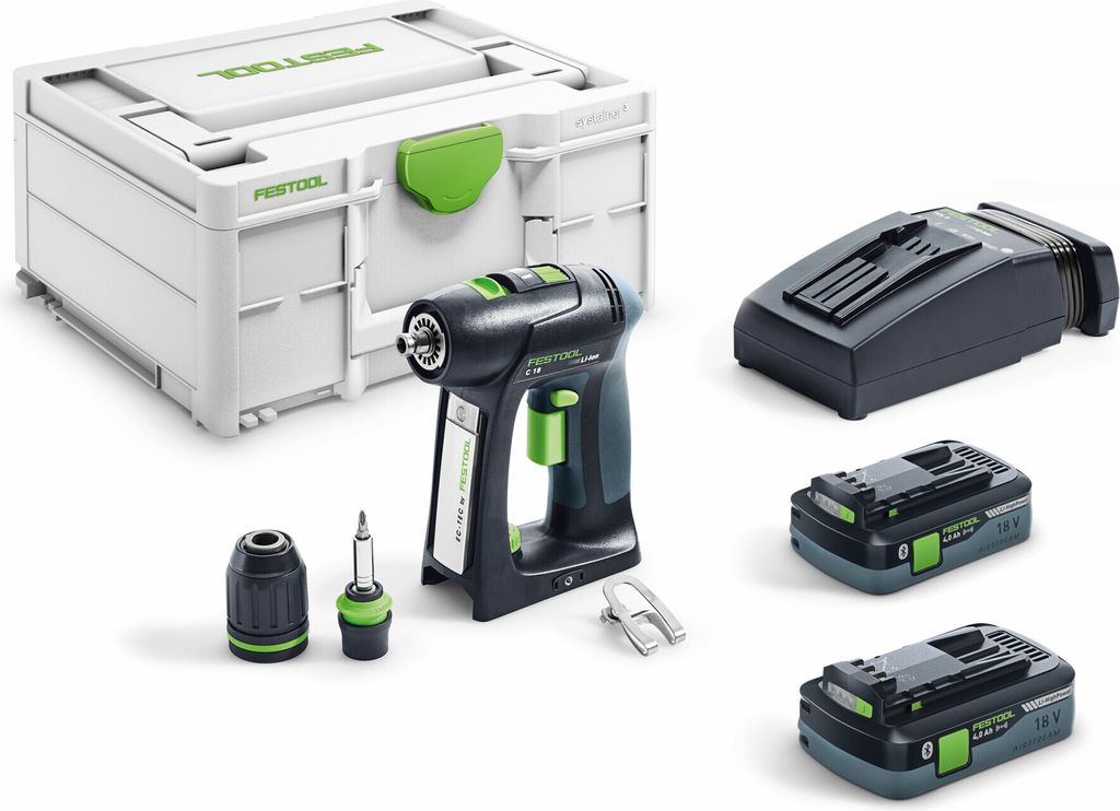 Perceuse-visseuse 18V C 18 HPC 4,0 I-Plus + 2 batteries 4Ah Image du produit 