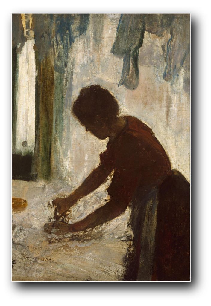 Stampa artistica "Una donna che stira" di Edgar Degas – 30 Immagine del prodotto 