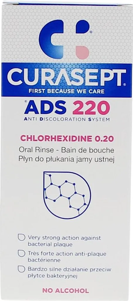 Curasept Collutorio 0,20% CHX 200ml - Trattamento Intensivo Antiplacca