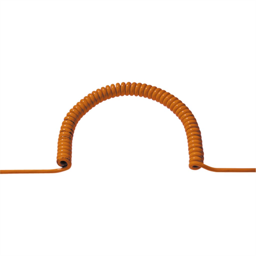 BACHMANN Wendelltg. 3G1,5 orange0.5-2.5m, HO7BQ-F Gummi/PUR