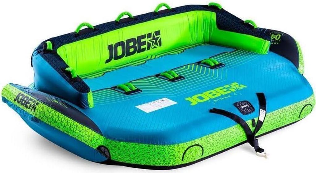 Jobe BINAR 4P Sonar Towable Tube Funtube Wassersport Boot Tubes für 4 Personen