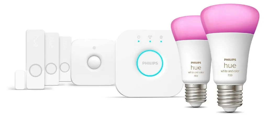 Philips Hue Secure Détecteurs Bundle Kit de démarrage alerte temps réel