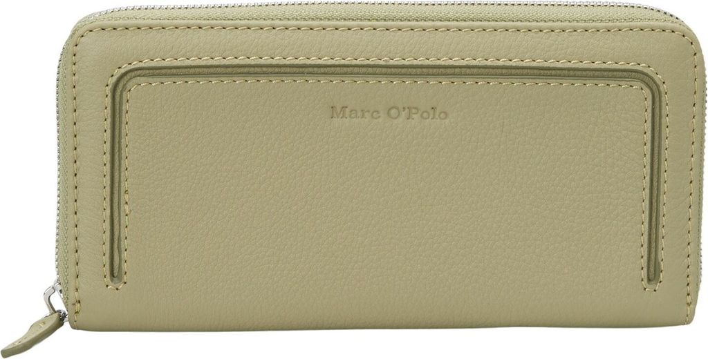 Marc O'Polo Geldbörse Finja Zip Wallet Forest Sand khaki