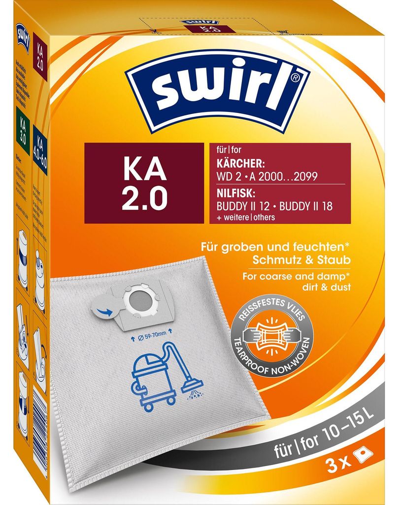 swirl KÄ 2 - Worek do odkurzacza - biały Zdjęcie produktu 
