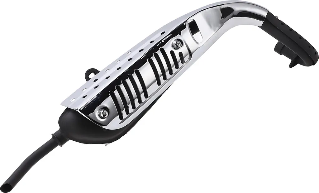 Tuyau Échappement Z50 Anti-Brûlure en Acier pour Mini Moto Dirt Pit Bike