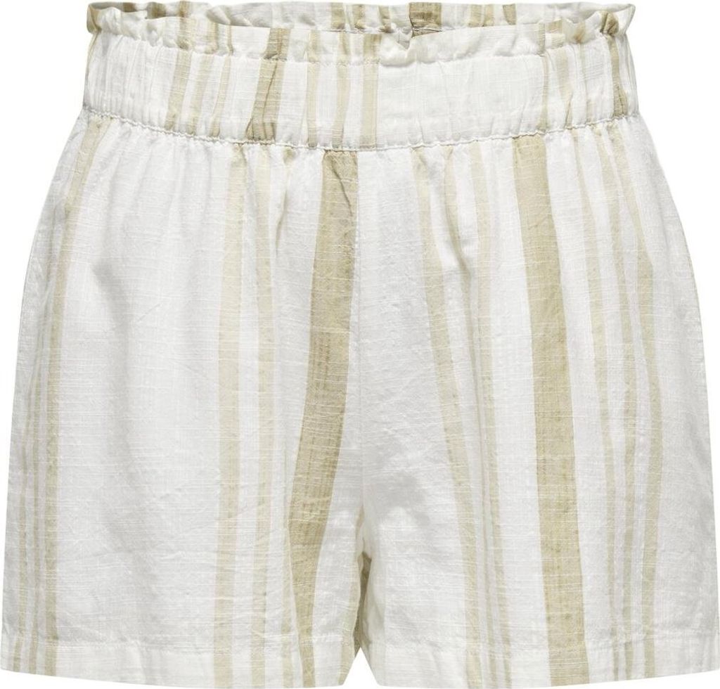 JDY Shorts elastischer Bund gestreift lockere kurze Sommerhose Größe: XS