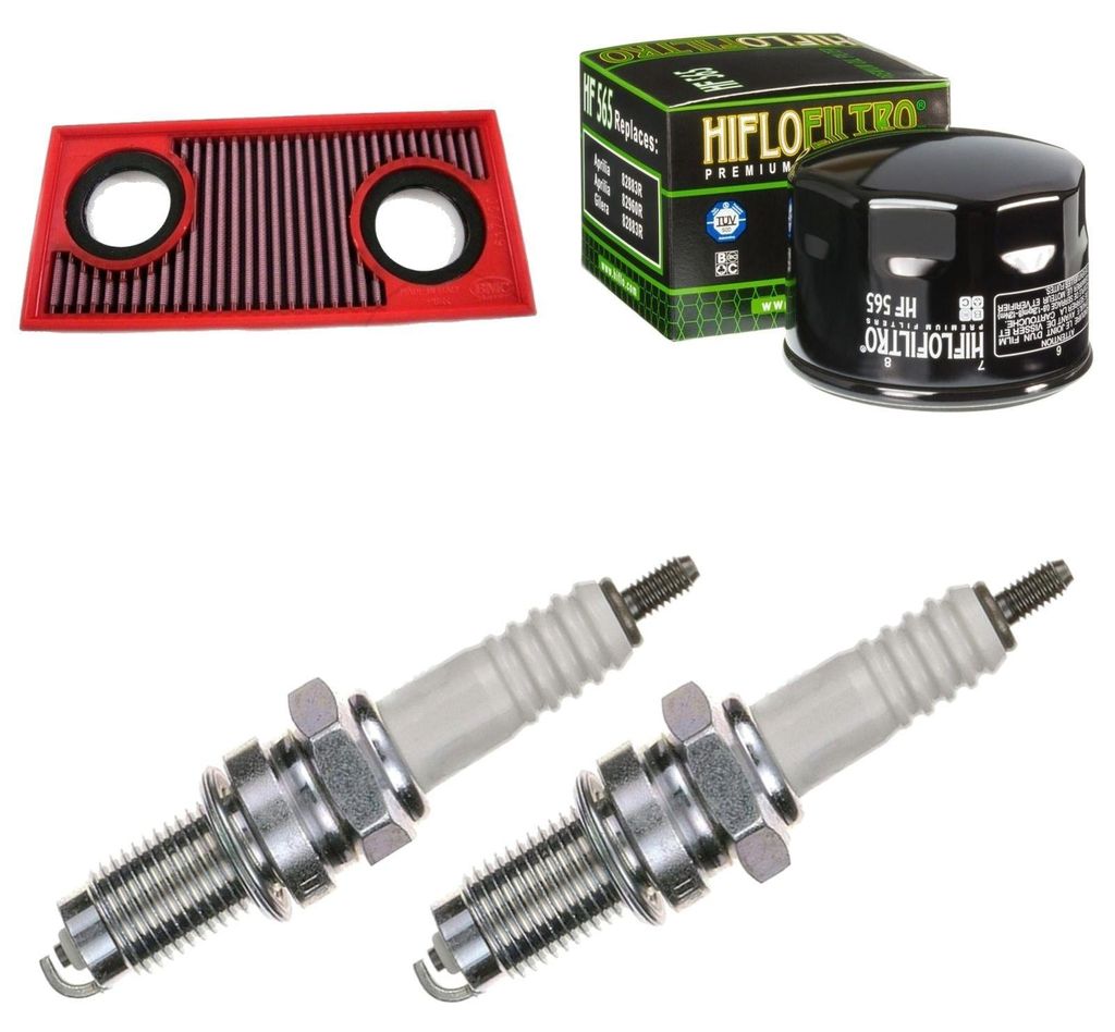 Service-Kit für Aprilia Dorsoduro 750 SMV 2008-2013 Filter Zündkerzen von pamoto - Neu
